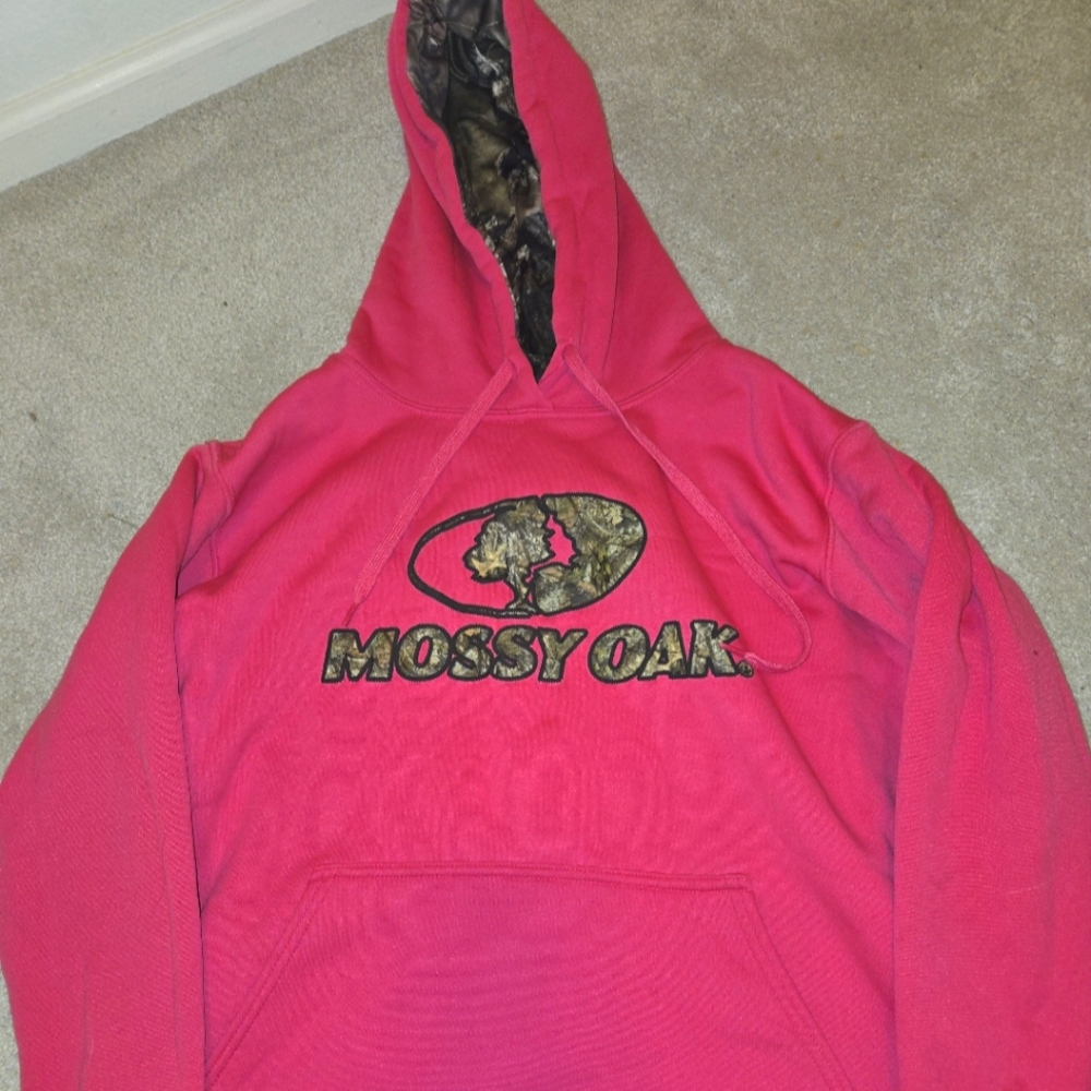 Women's Mossy Oak Pull Over Hoodie